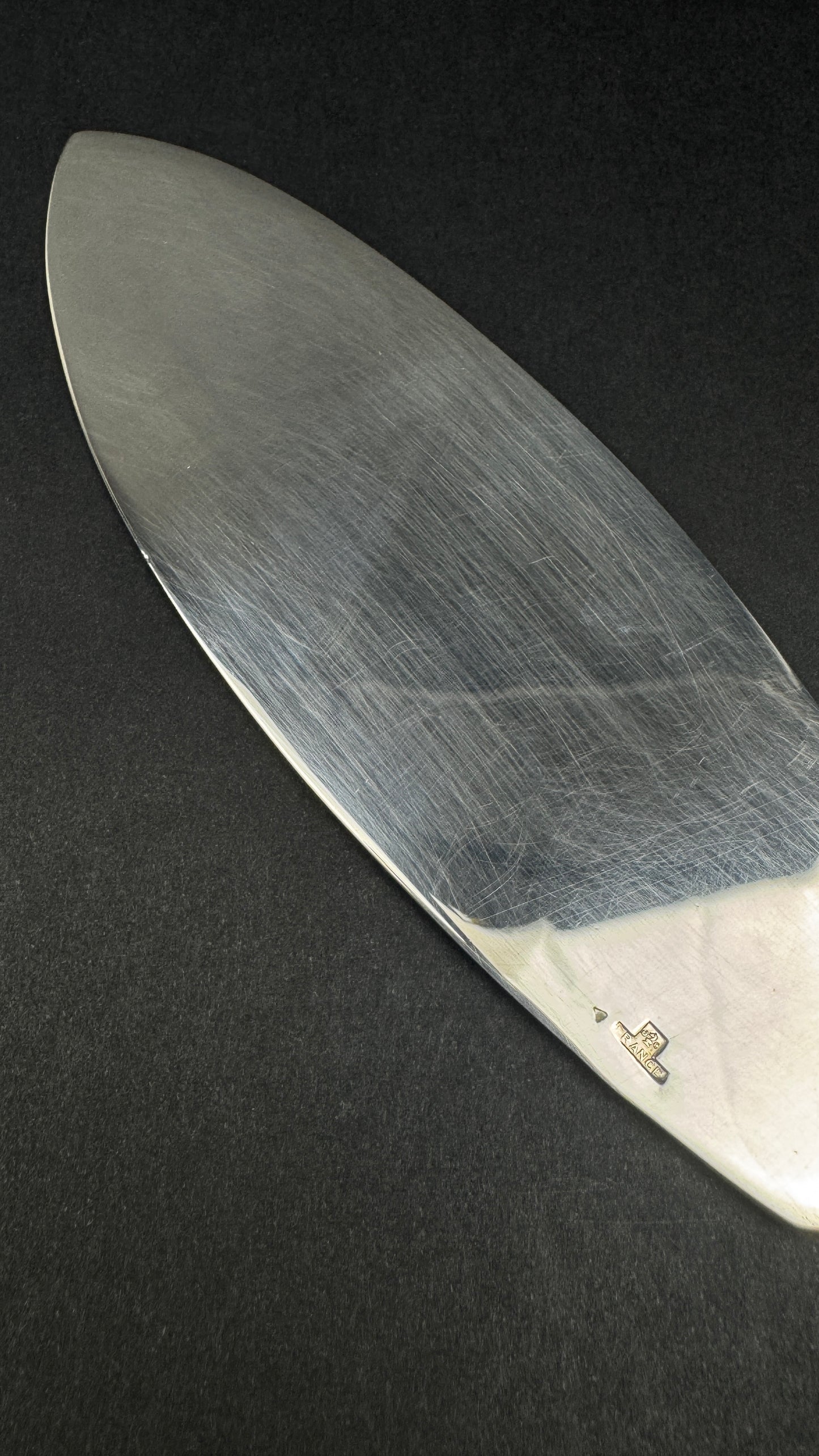 Pelle a servir le poisson Christofle Marly metal argente annees 80