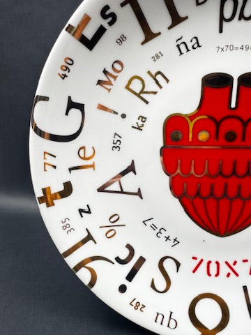 Assiette Royale Limoges Orta Escuela A21 édition Mexique