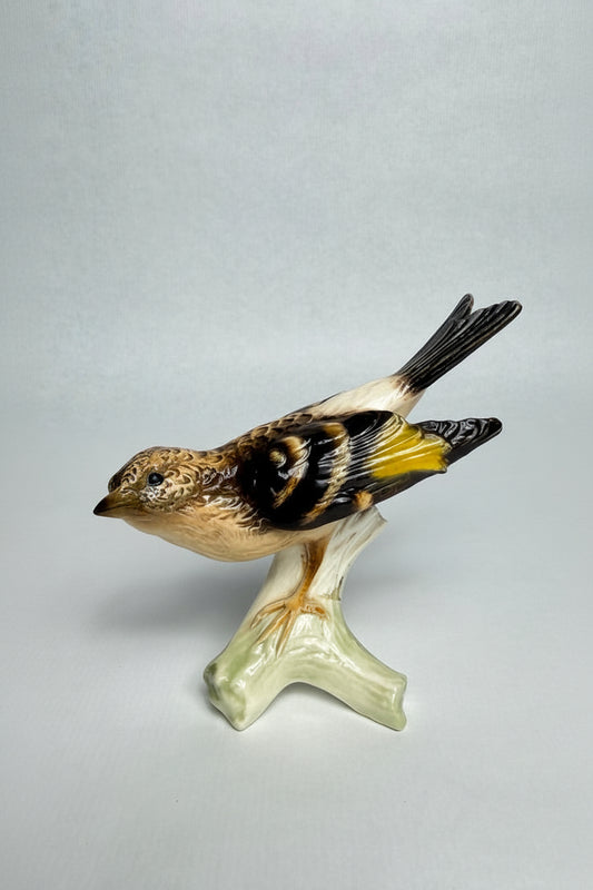 Pinson du Nord Goebel CV 86 de 1967, figurine en porcelaine allemande