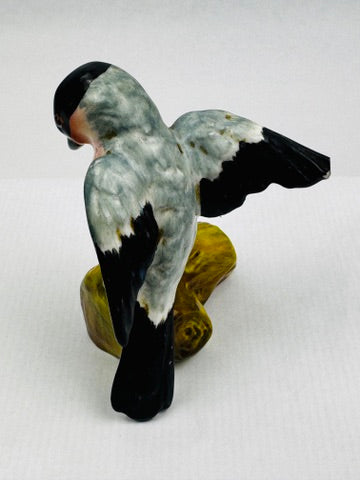 Rouge-gorge en porcelaine émaillée – Crown Staffordshire, modèle J. T. Jones