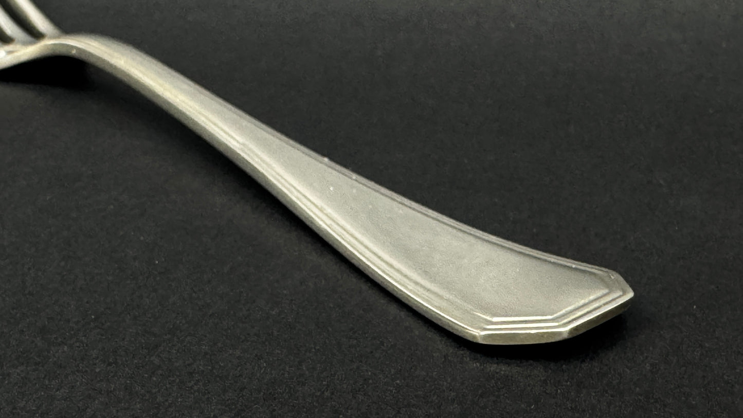6 fourchettes de table Christofle America metal argente