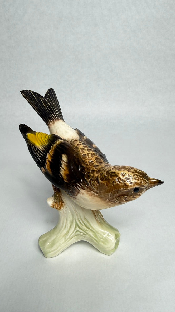 Pinson du Nord Goebel CV 86 de 1967, figurine en porcelaine allemande