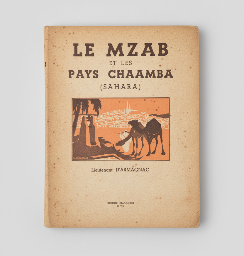 Le Mzab et les pays Chaamba Lieutenant d'Armagnac, 1934