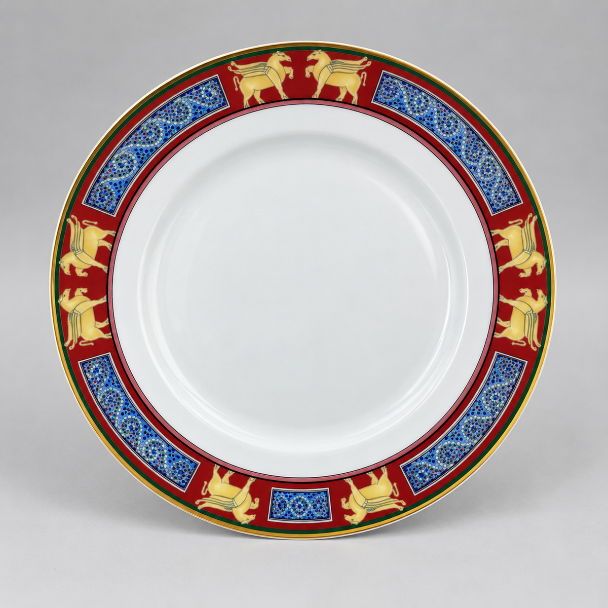 Raynaud Limoges assiette de présentation Pégase 26 cm