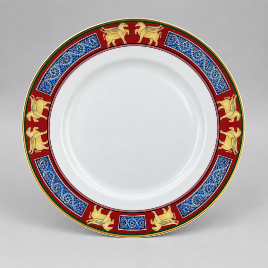 Raynaud Limoges assiette de présentation Pégase 26 cm