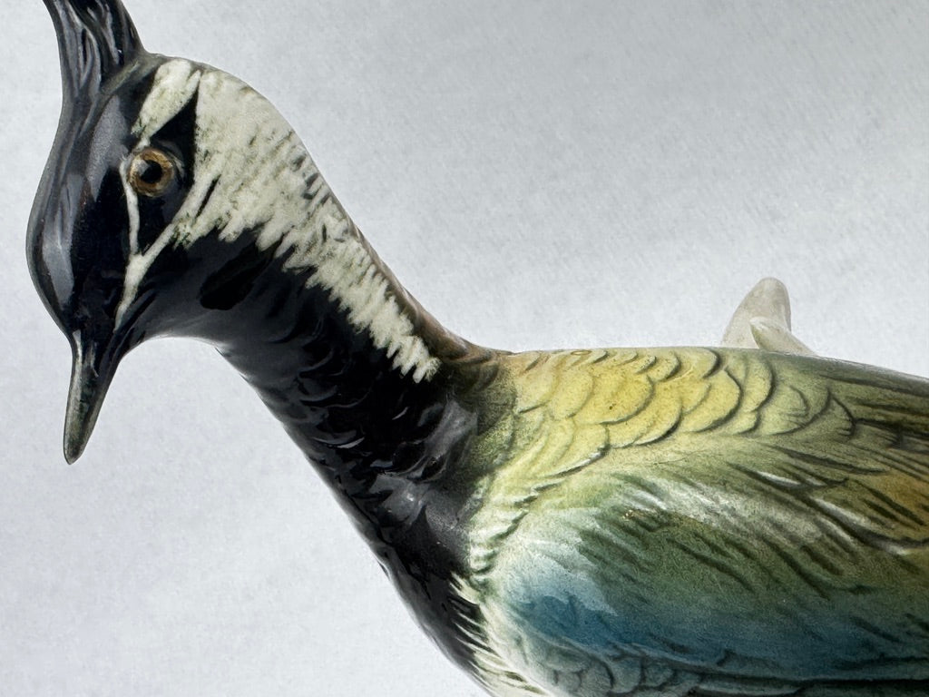 Vanneau huppé en porcelaine Karl Ens, Allemagne vers 1930