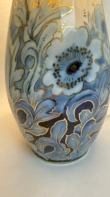 Camille Tharaud — Important vase en porcelaine de Limoges monté en lampe