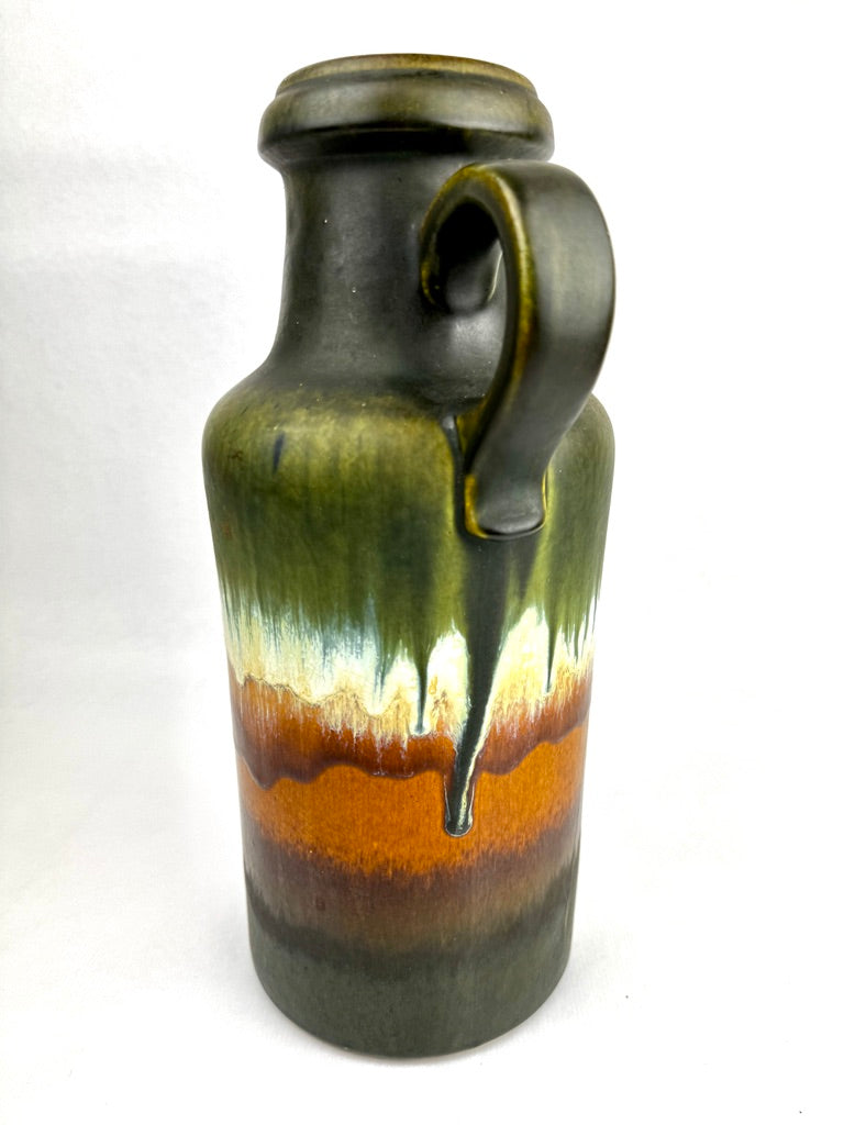 Grande cruche en grès émaillé Scheurich Keramik, West Germany, modèle 407-35