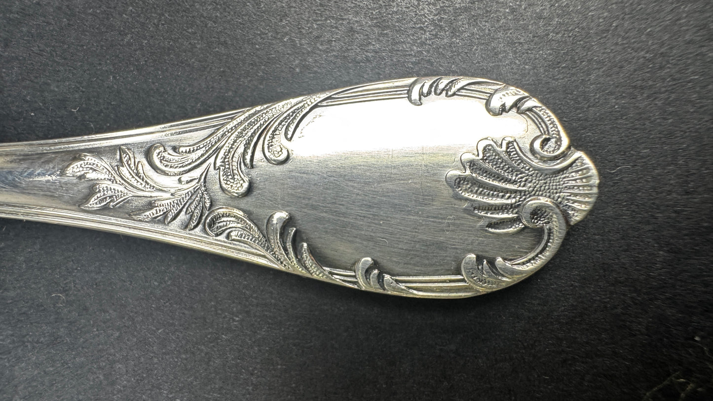 Lot de 6 cuillères Christofle modèle Marly – métal argenté – 13,5 cm