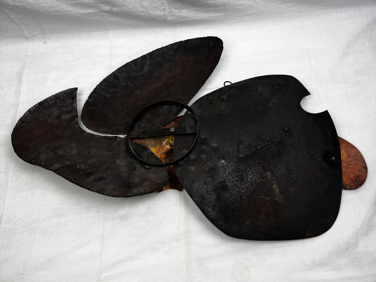 Ensemble de sculptures murales brutalistes signées B + D, vers 1965–1975