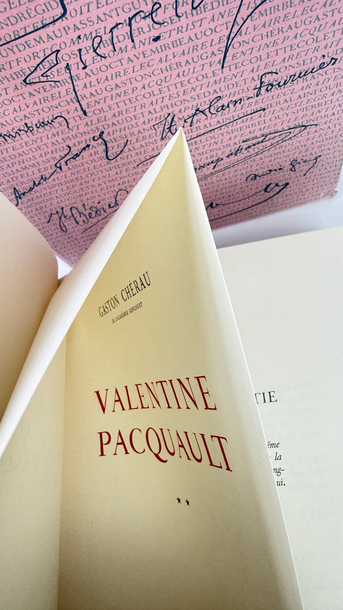 Gaston Chérau – Valentine Pacquault, 2 volumes, eau-forte de Jacquemin, Imprimerie Nationale / André Sauret, ex. n° 1225