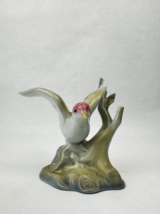 Oiseau en porcelaine Porcegama Cuart de Poblet (Valencia, Espagne) vers 1960