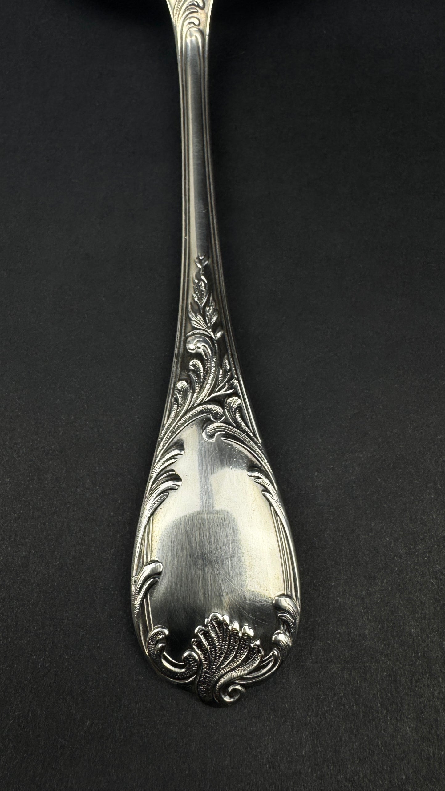 Cuillere a sauce Christofle Marly metal argente annees 80