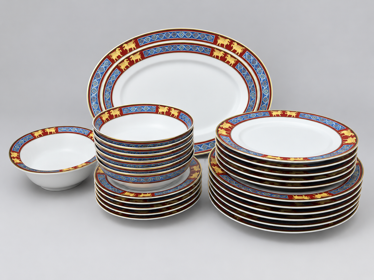 Raynaud Limoges Service de table Pégase pour 6