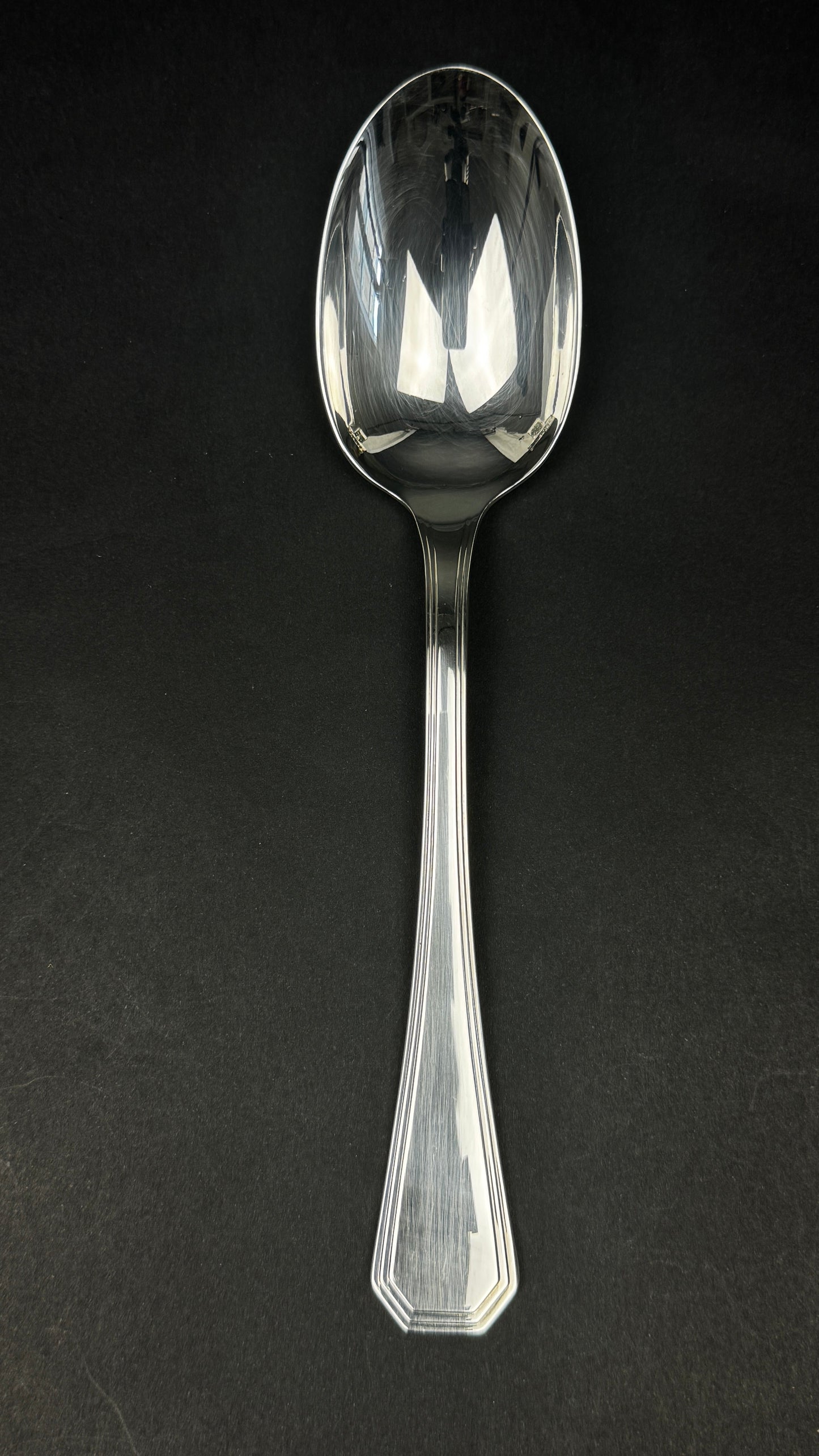 6 cuillères de table Christofle America metal argente