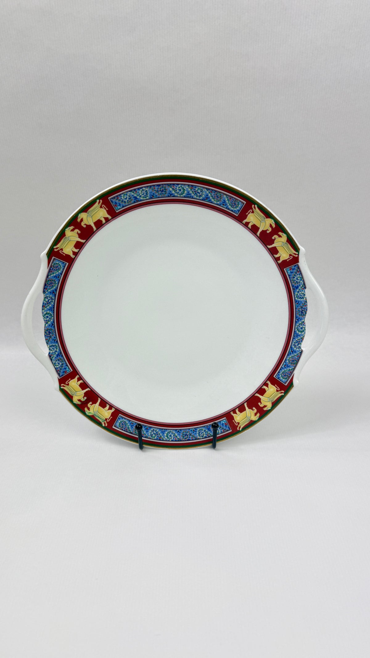 Raynaud Limoges – Plat à tarte à anses modèle Pégase – 26 cm