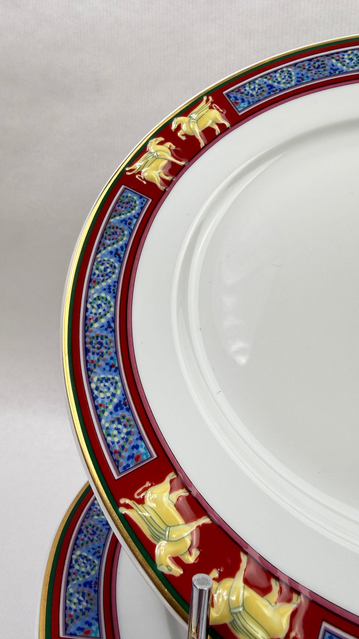 Raynaud Limoges assiette plate Pégase 22,5 cm