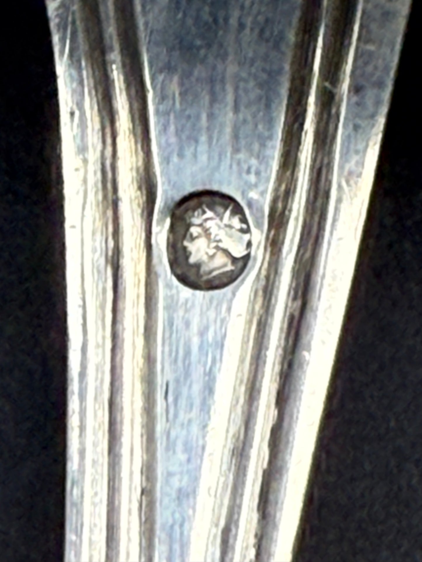 Saupoudreuse en argent massif Association des Orfèvres 1793-1794