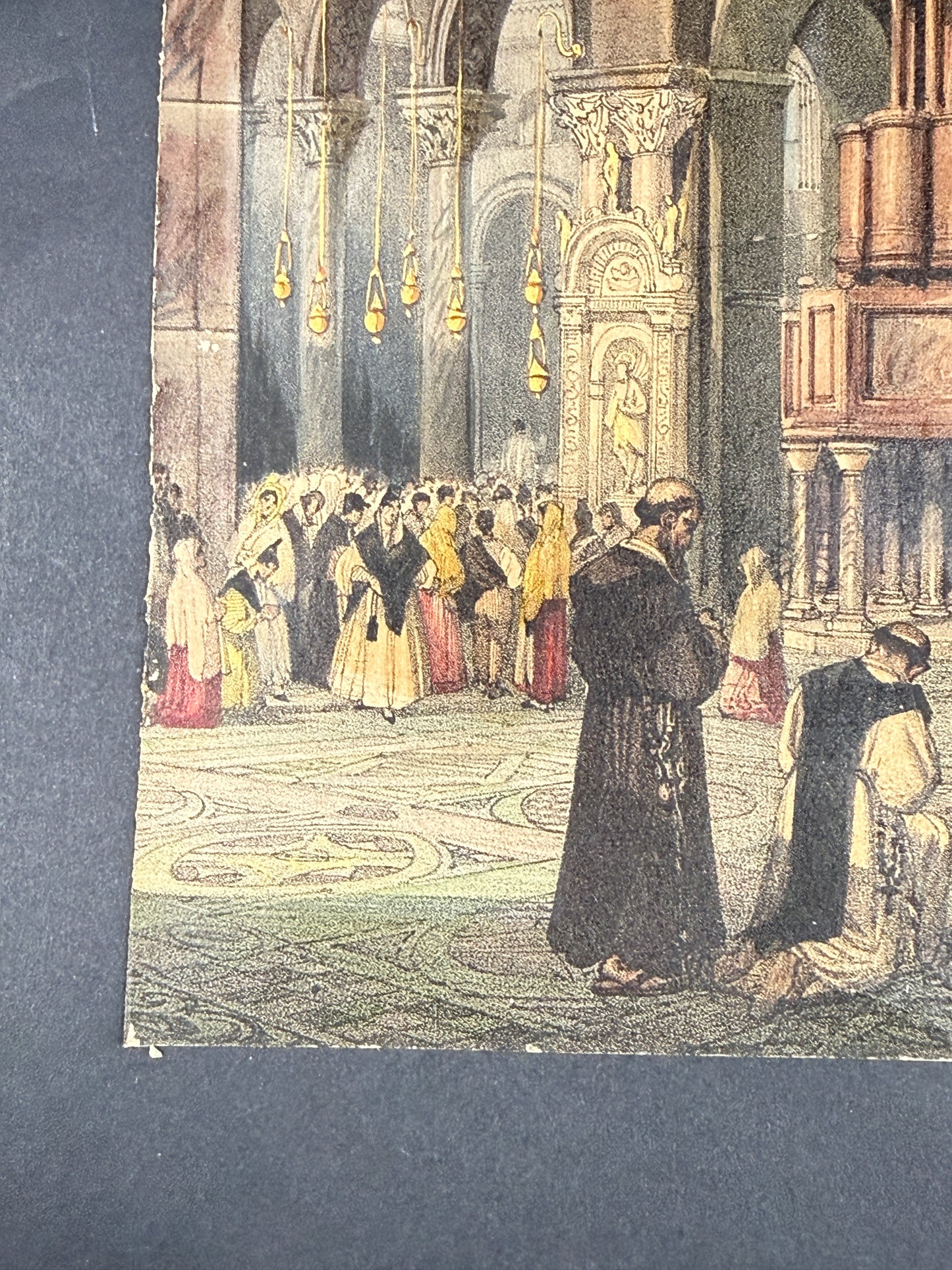 Adolphe Rouargue, 1837, Venise les principaux monuments, Basilica di San Marco
