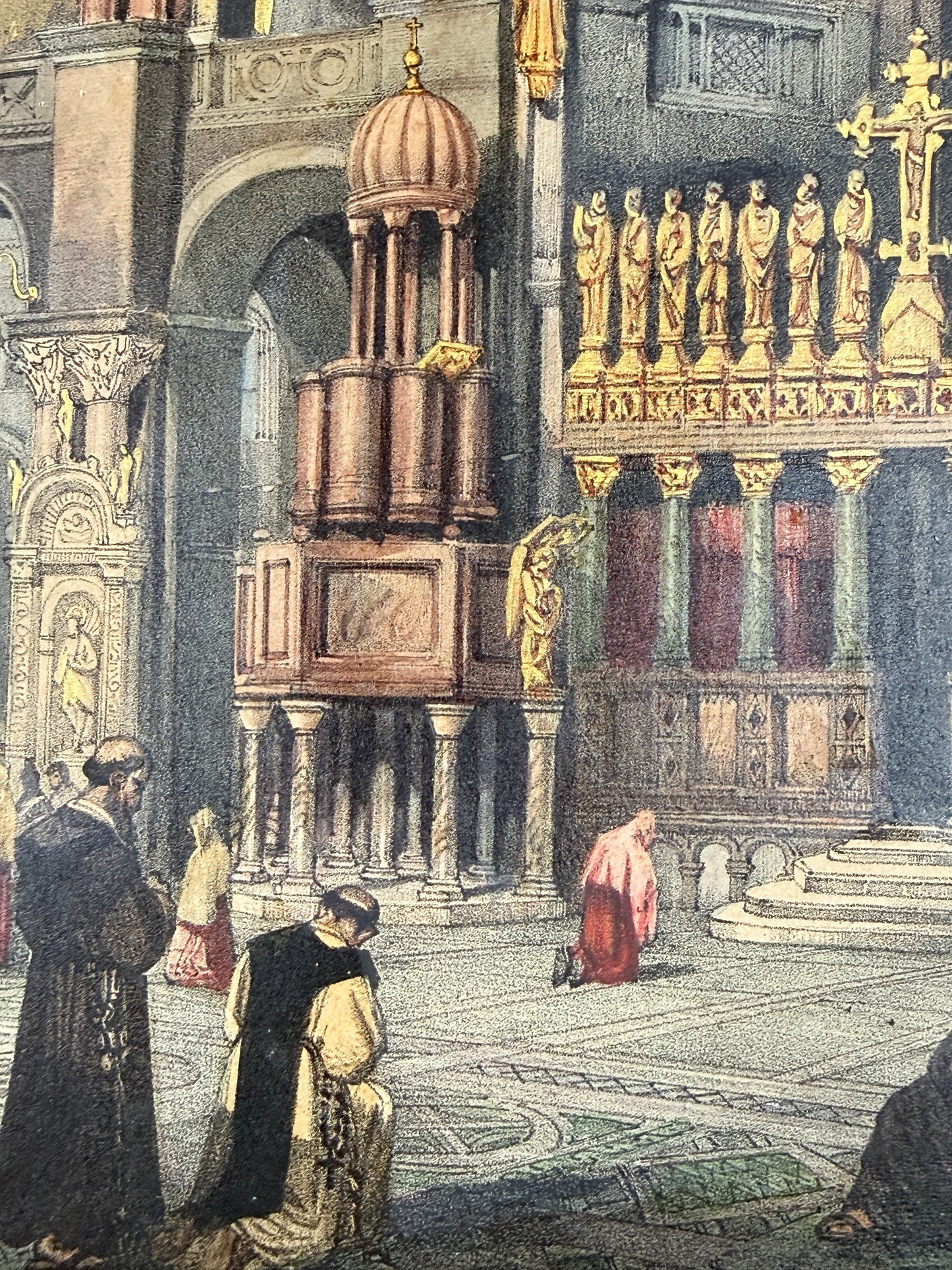 Adolphe Rouargue, 1837, Venise les principaux monuments, Basilica di San Marco
