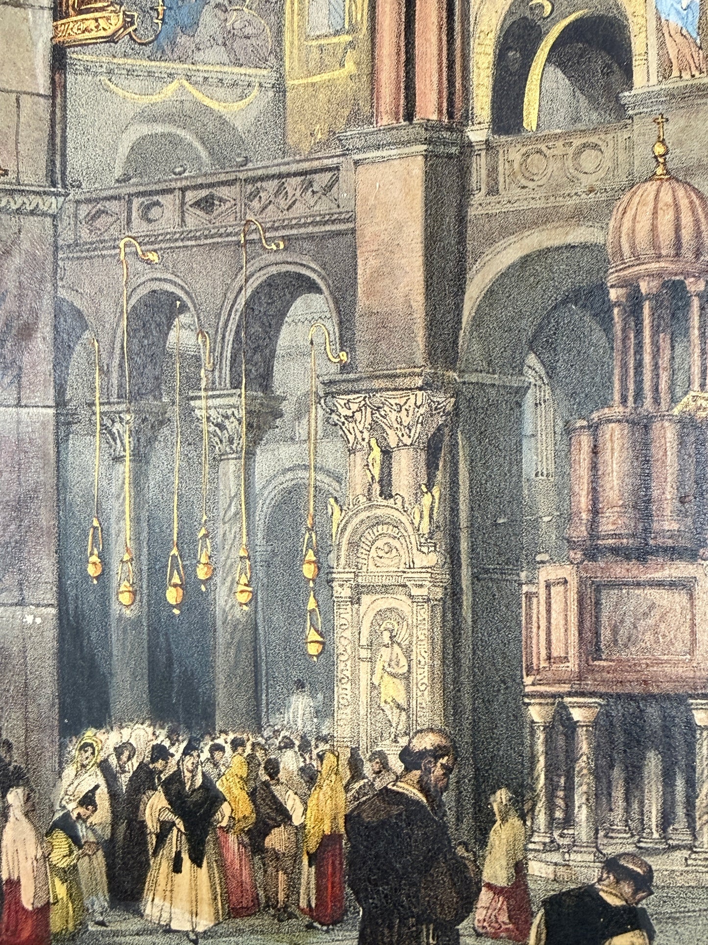 Adolphe Rouargue, 1837, Venise les principaux monuments, Basilica di San Marco