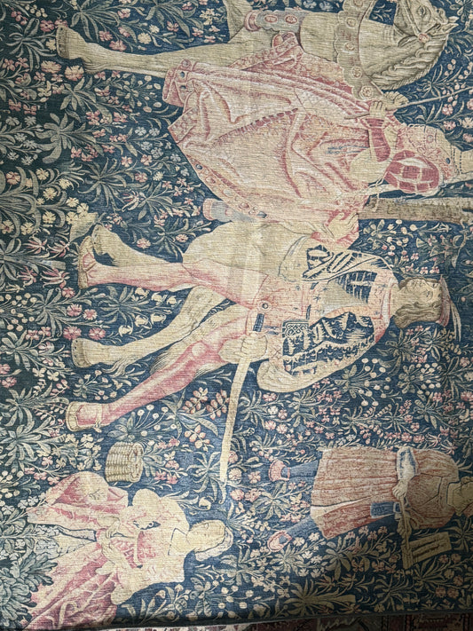 Ancienne tapisserie, La Noble Amazone