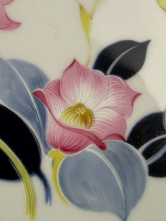 Haviland Limoges, grand plat de service modèle Tulipes