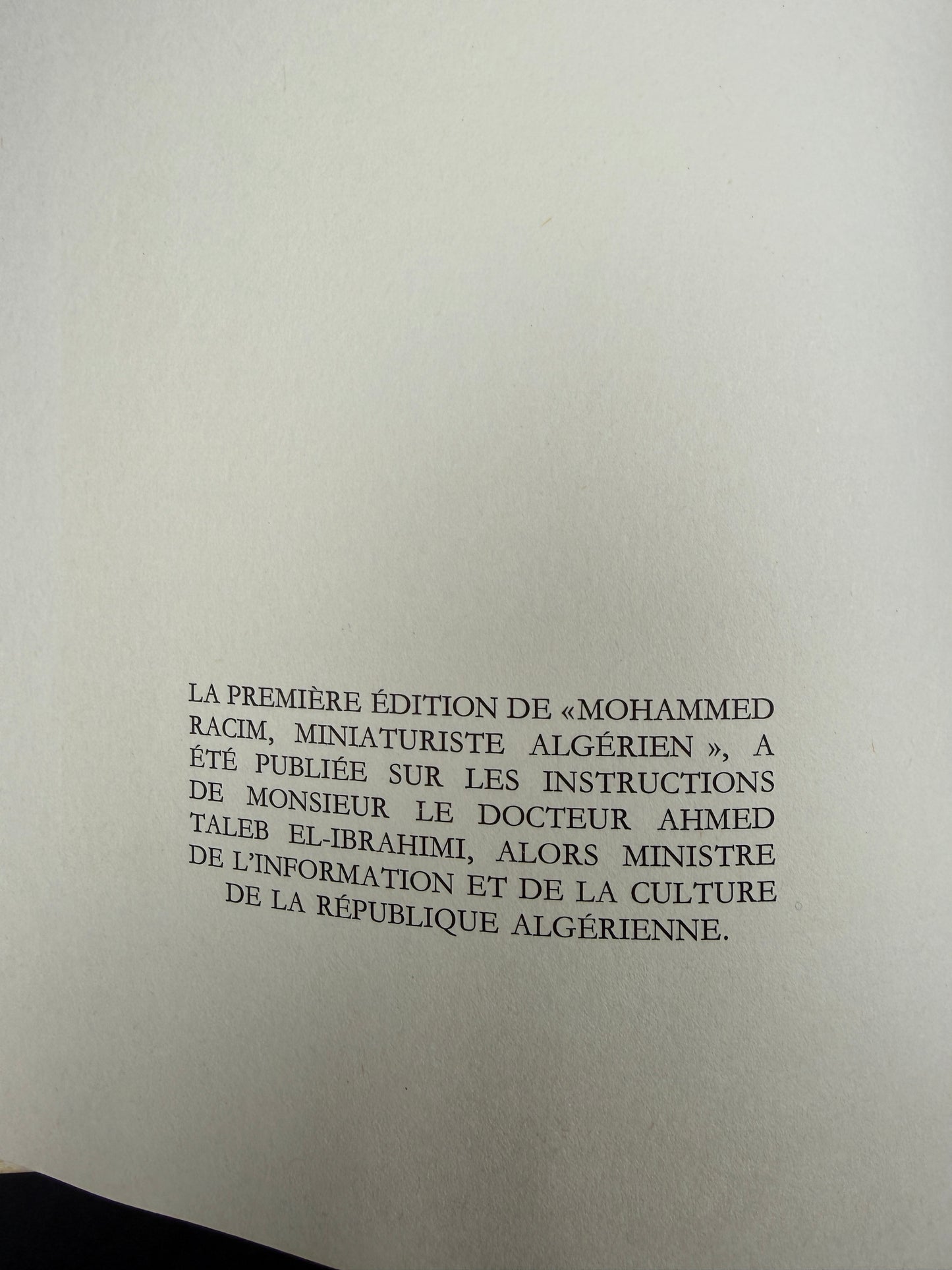 Mohammed Racim miniaturiste algérien