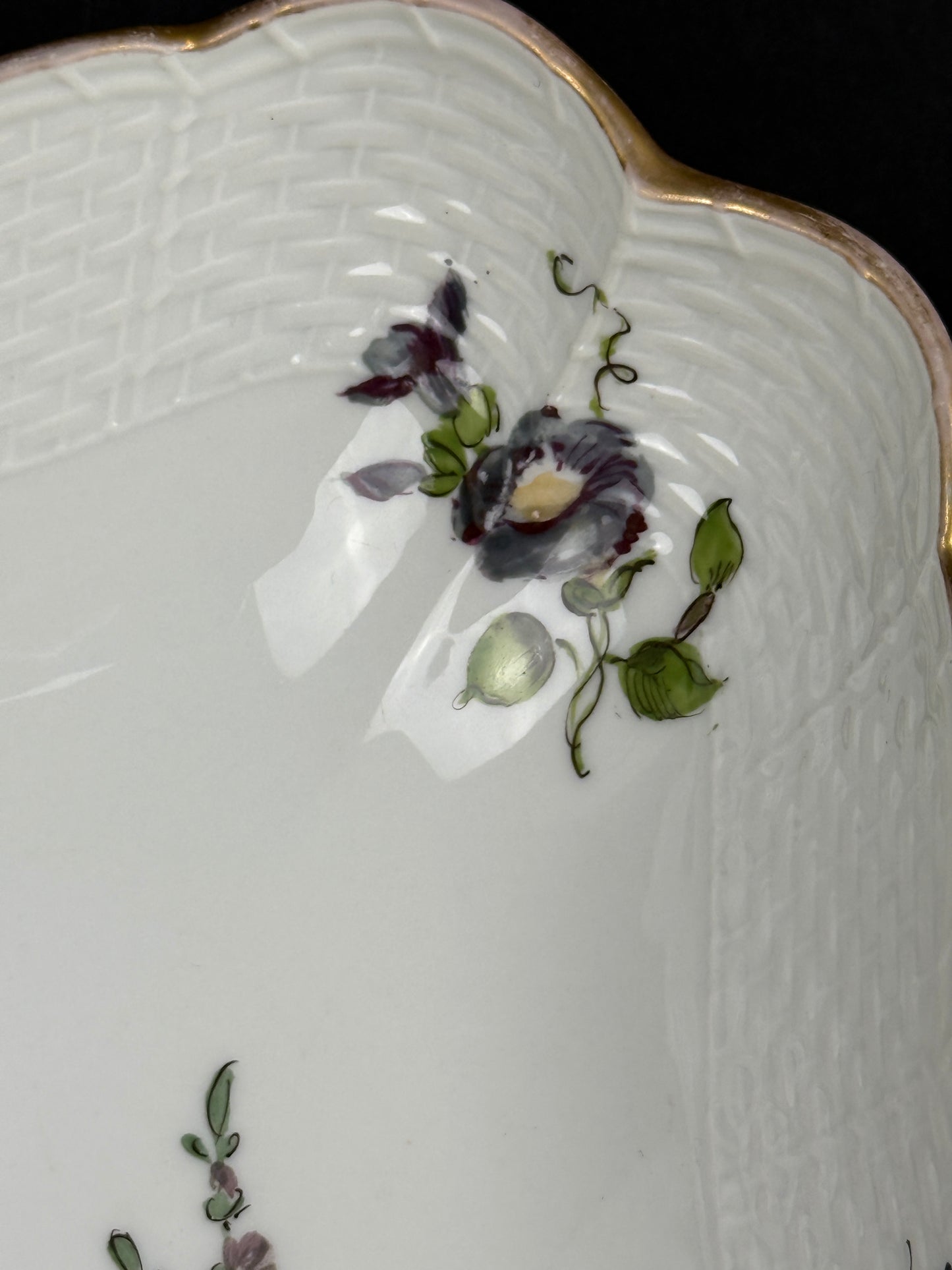 KPM Berlin, coupe à fruits en porcelaine, Manufacture Royale de Berlin