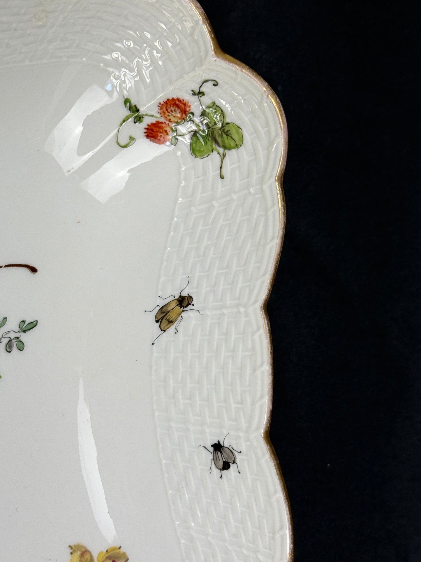 KPM Berlin, coupe à fruits en porcelaine, Manufacture Royale de Berlin