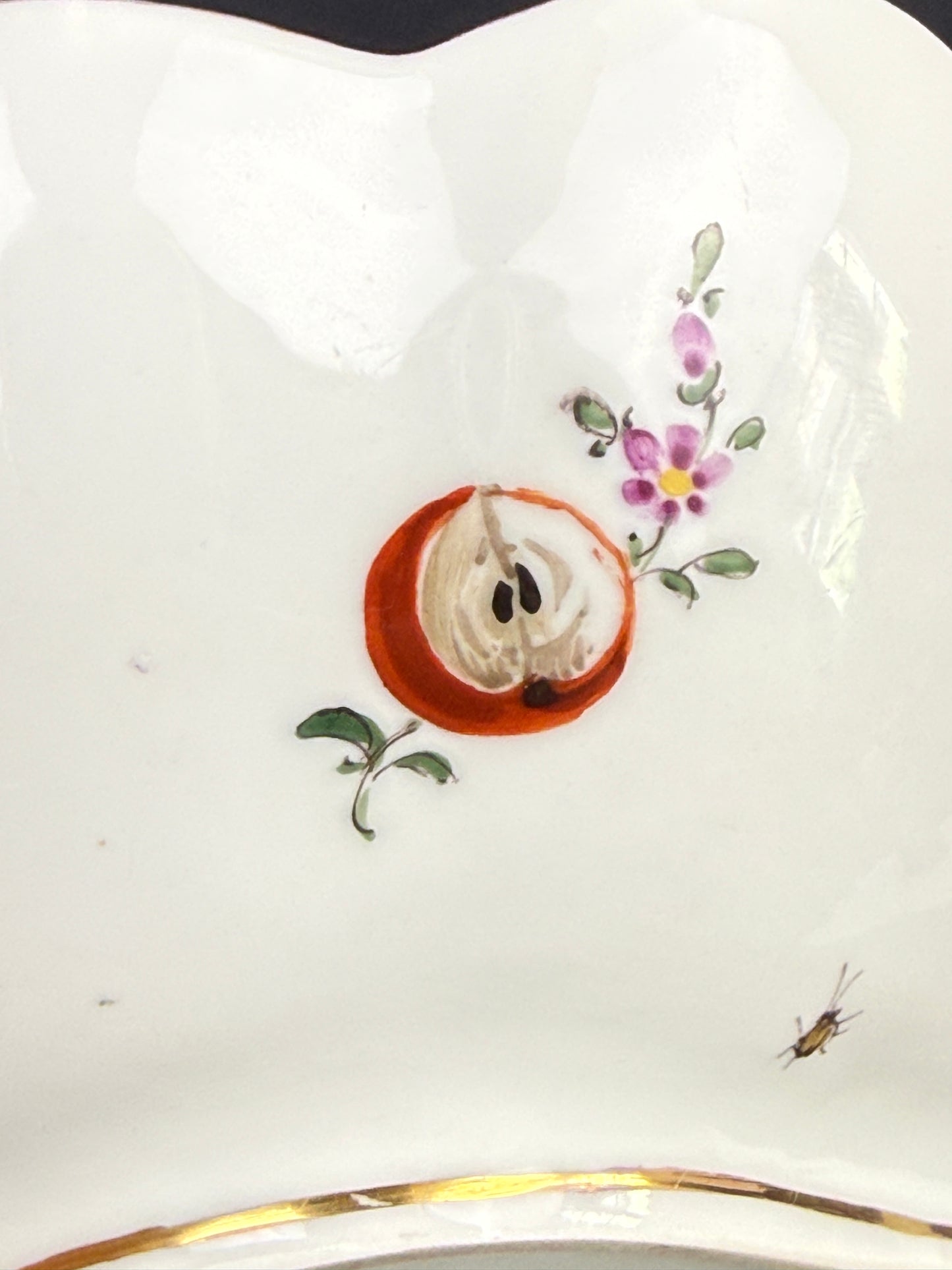 KPM Berlin, coupe à fruits en porcelaine, Manufacture Royale de Berlin