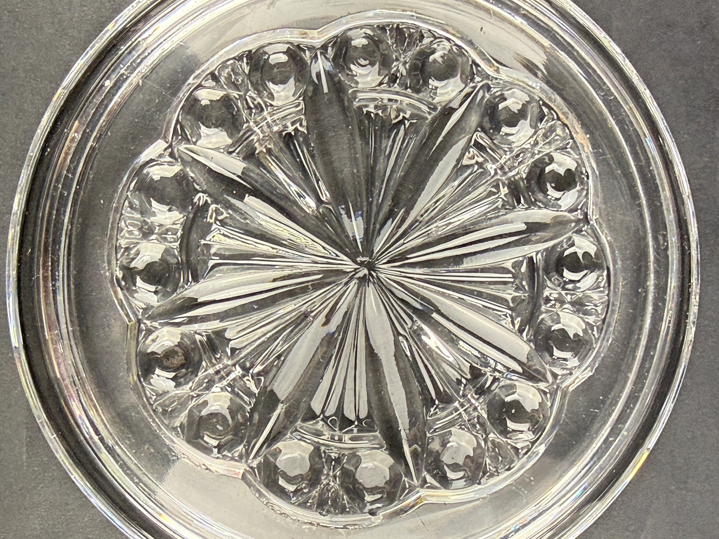 Baccarat, suite de deux dessous de bouteille