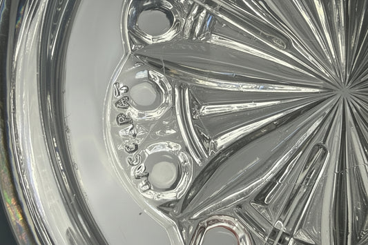 Baccarat, suite de deux dessous de bouteille