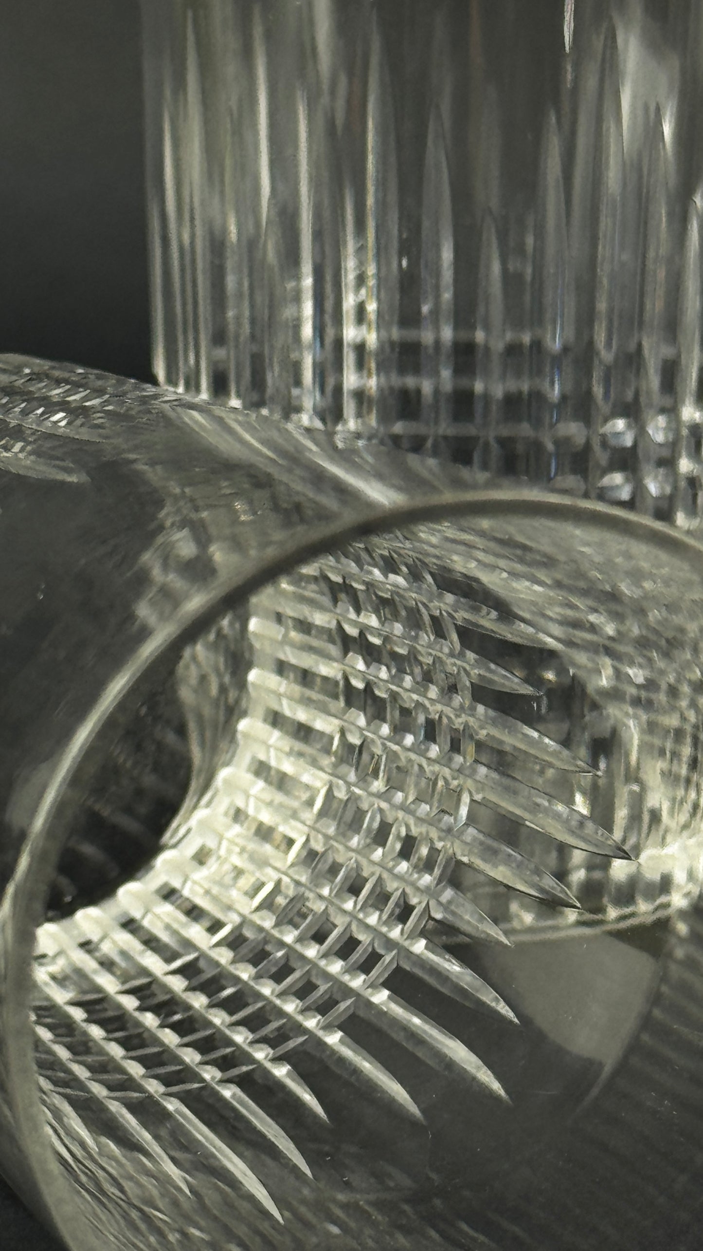 Baccarat, suite de 8 verres chopes, long-drink modèle Nancy