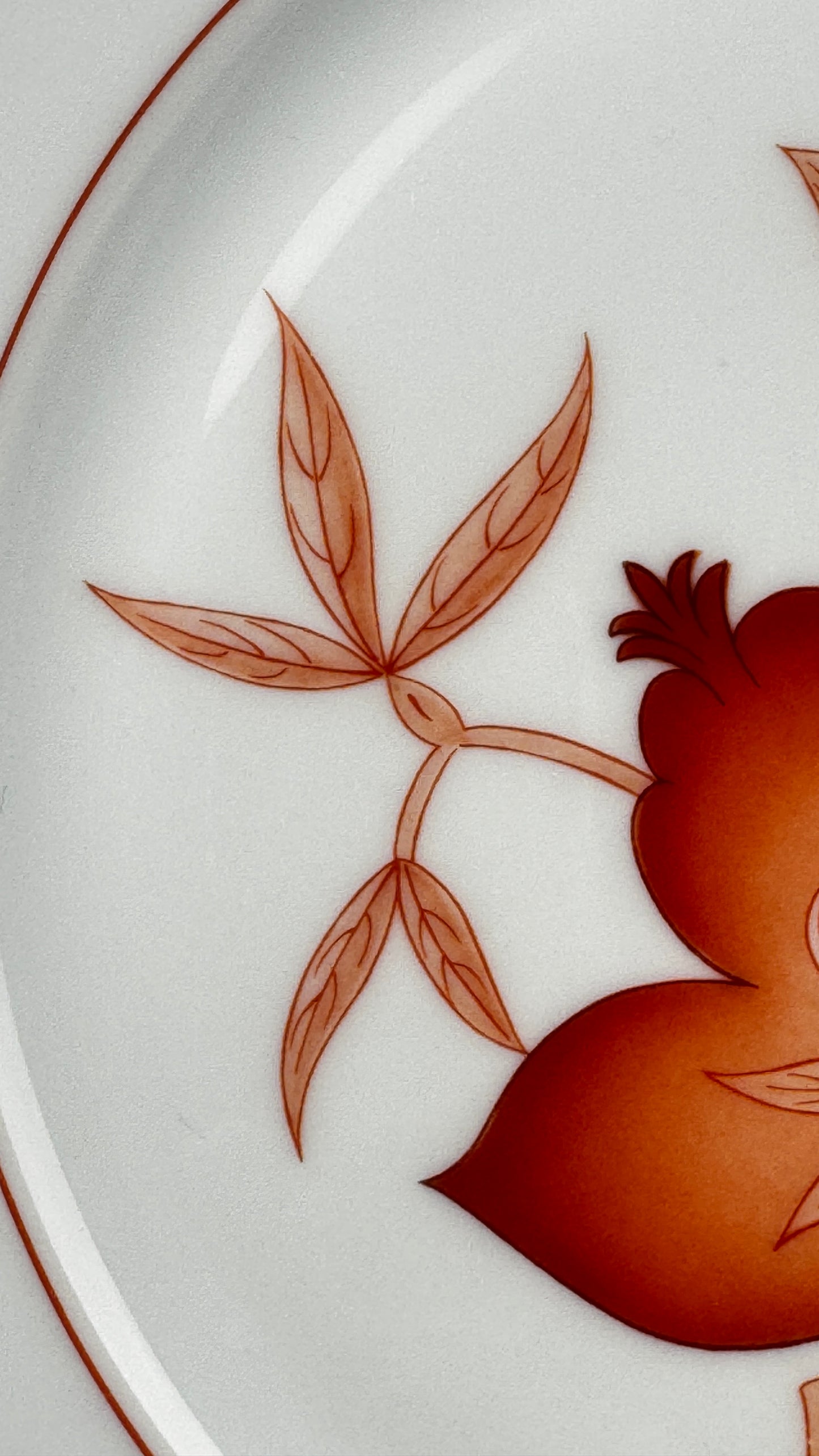 Haviland Limoges Service de 6 assiettes plates, modèle Sou-Tcheou