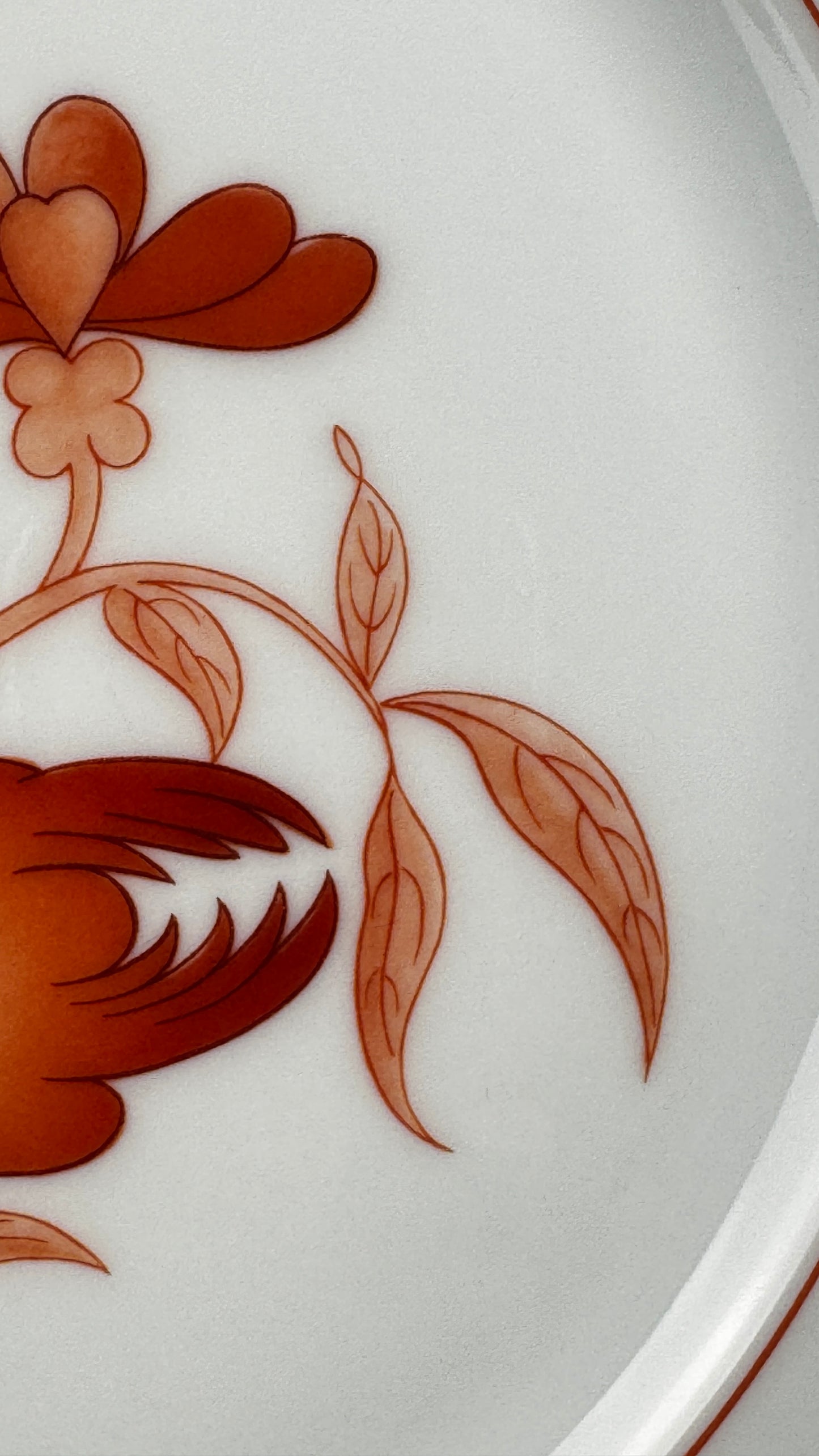 Haviland Limoges Service de 6 assiettes plates, modèle Sou-Tcheou
