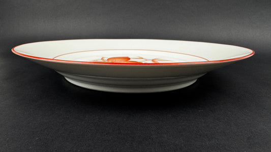 Grand plat en porcelaine de Limoges, manufacture Haviland, modèle Sou-Tcheou.