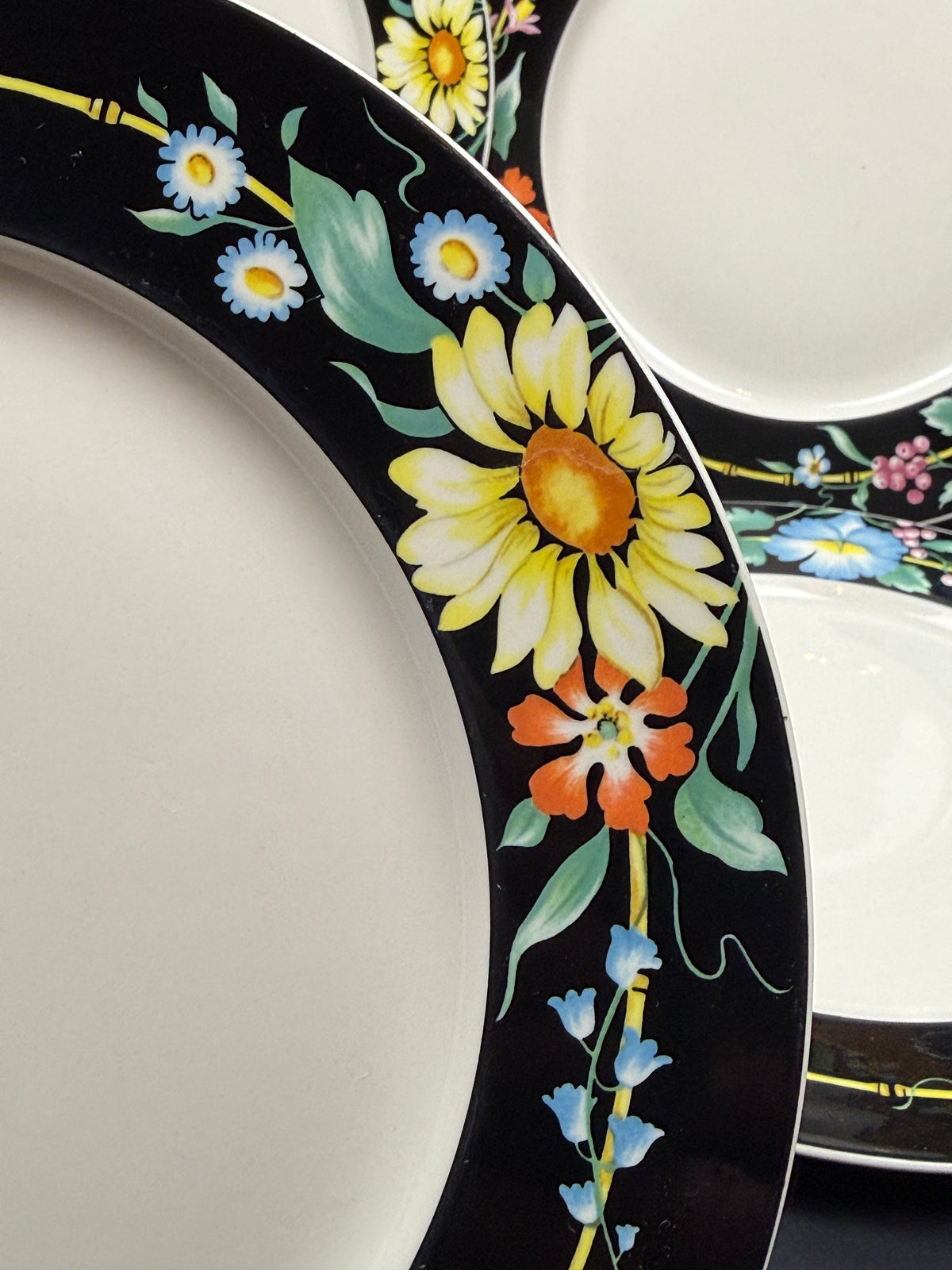 Villeroy & Boch, Suite de 6 assiettes à dîner modèle Xenia