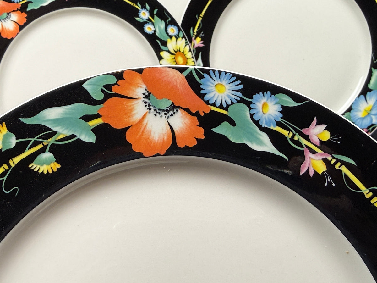 Villeroy & Boch, Suite de 6 assiettes à dîner modèle Xenia