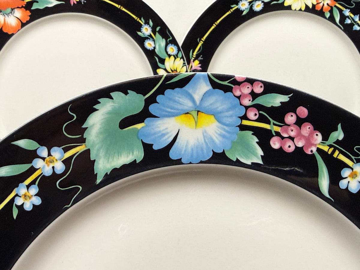 Villeroy & Boch, Suite de 6 assiettes à dîner modèle Xenia