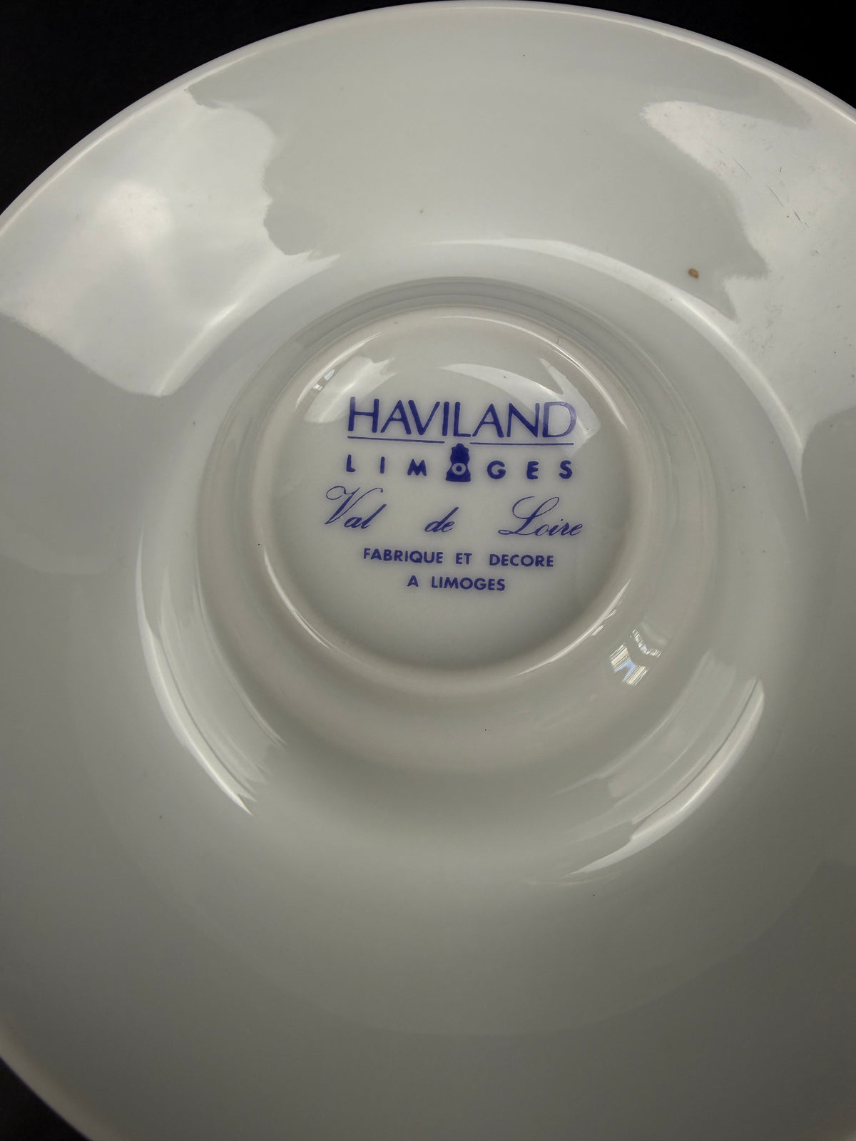 Haviland, paire de photophores, lithophanies, modèle Val de Loire
