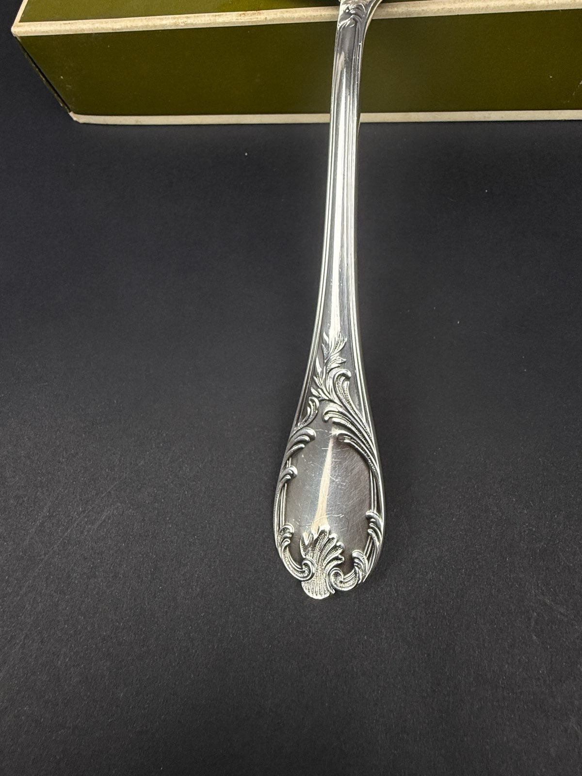 Christofle, modèle Marly, cuillère à sauce maigre et gras