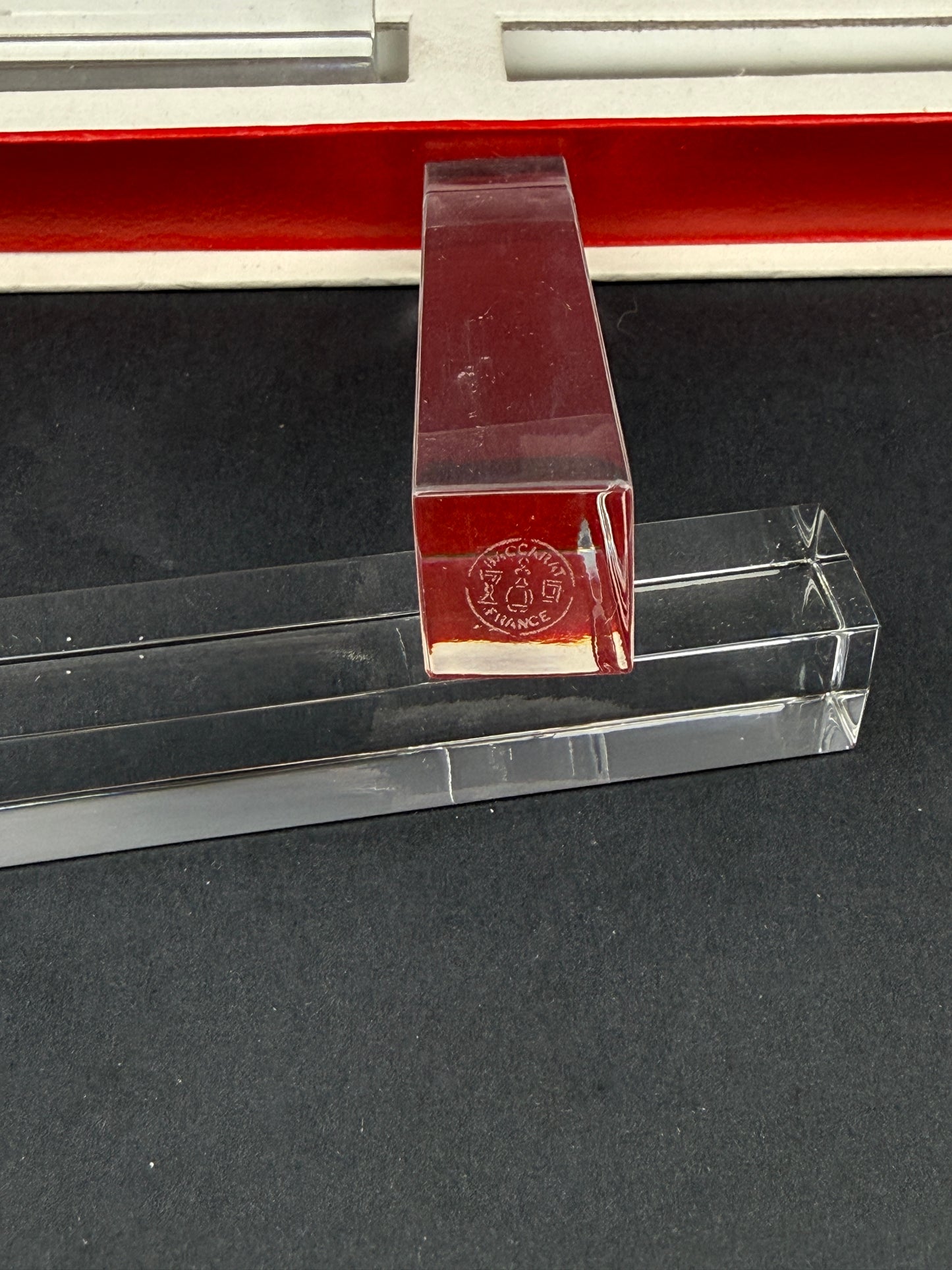 Baccarat, coffret de 12 porte-couteaux
