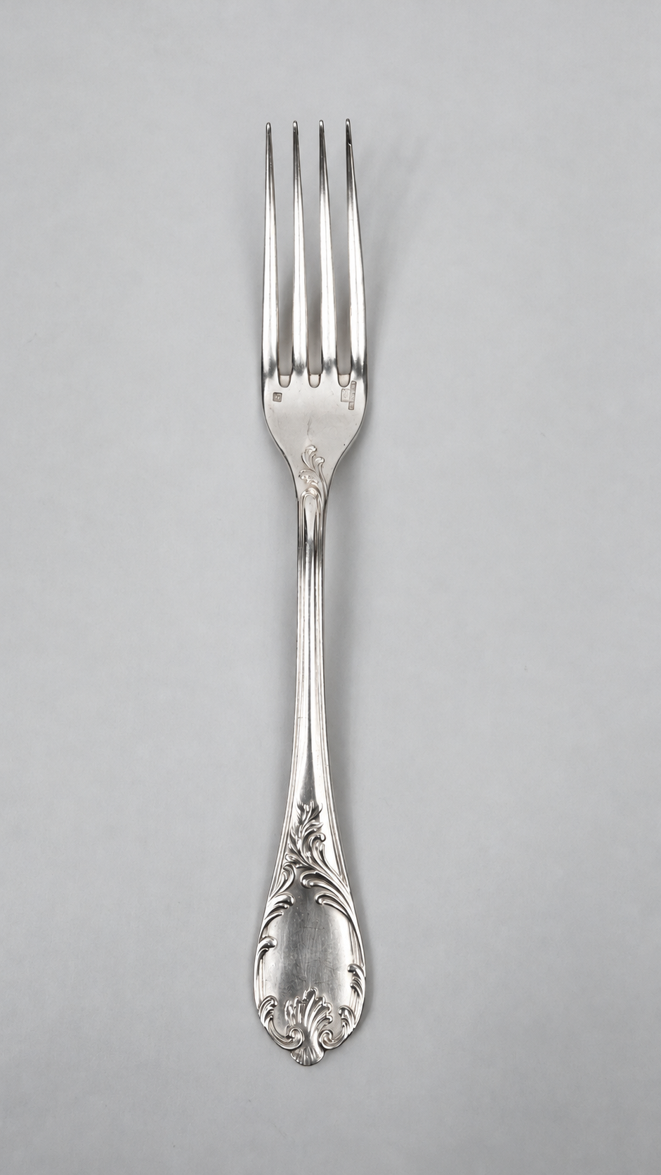 Fourchette de table Christofle Marly entière, à quatre dents