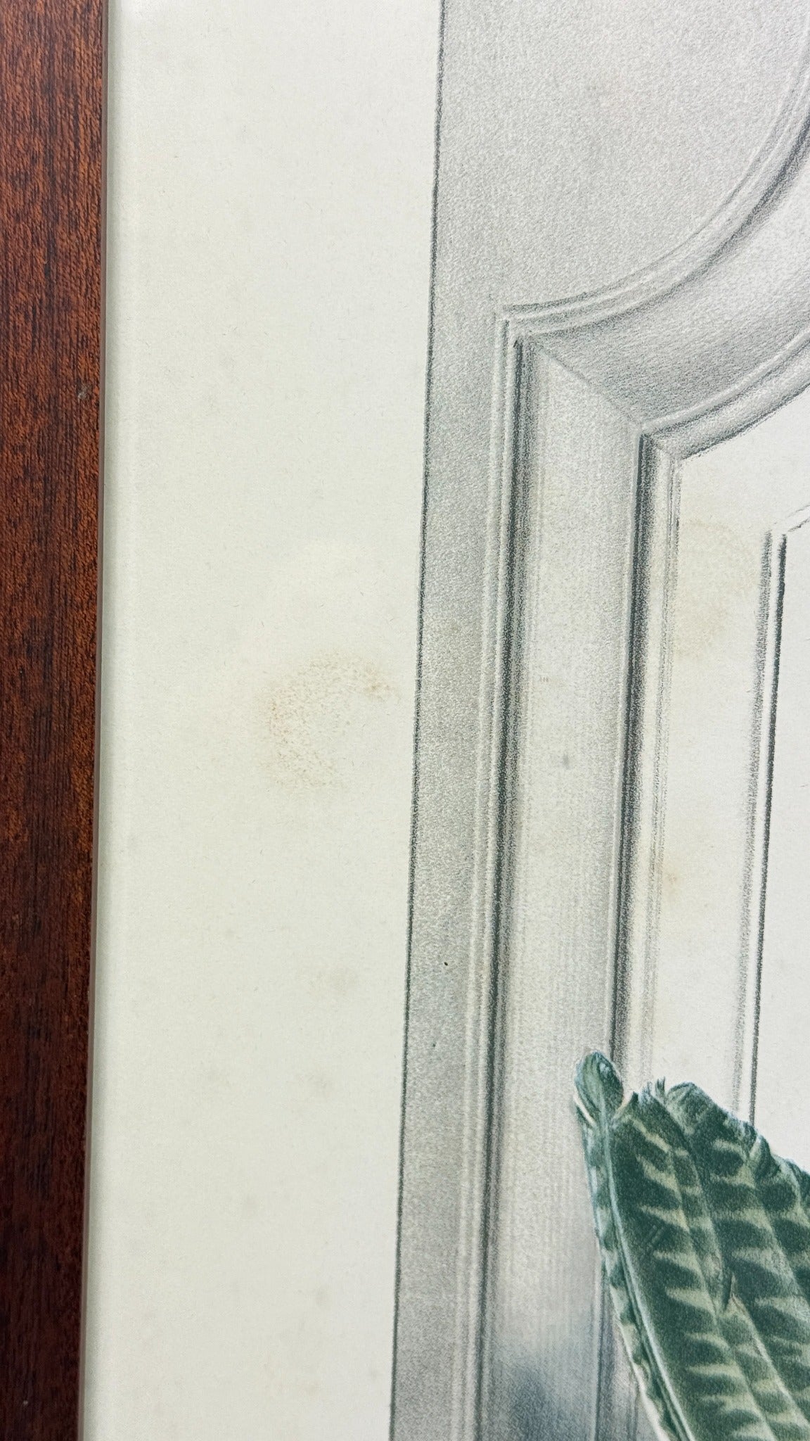 La Bécasse – détail signature et composition