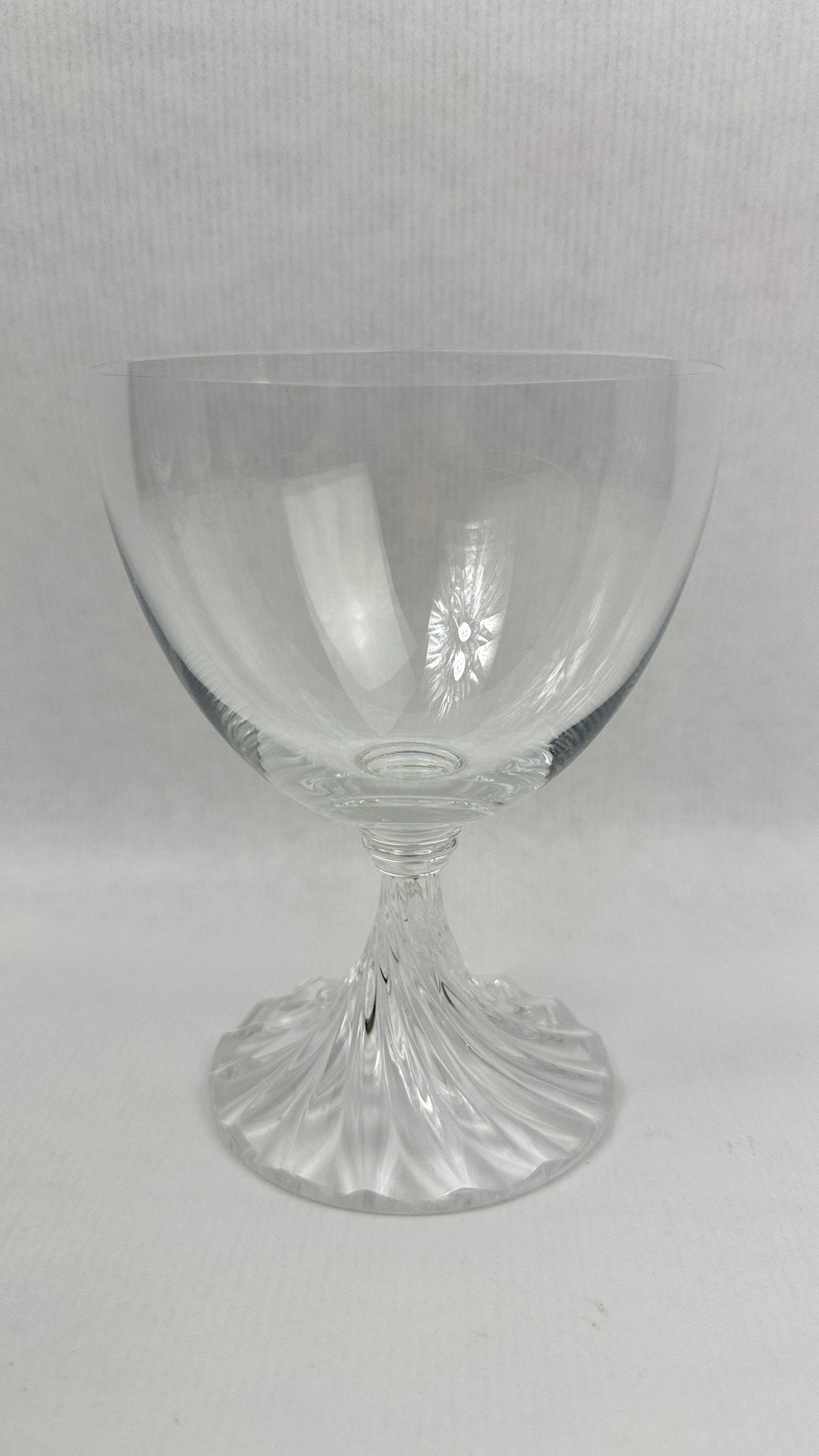 Lalique modèle Rambouillet, suite de 6 verres à eau en cristal