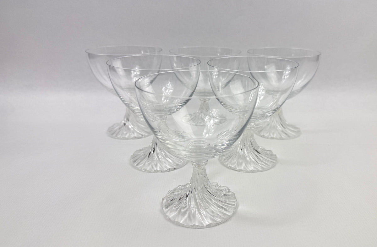 Lalique Rambouillet, six verres à vin rouge, vue 1