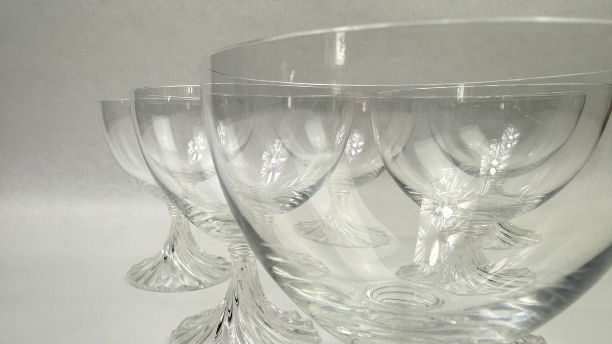 Lalique Rambouillet, six verres à vin rouge, vue 4
