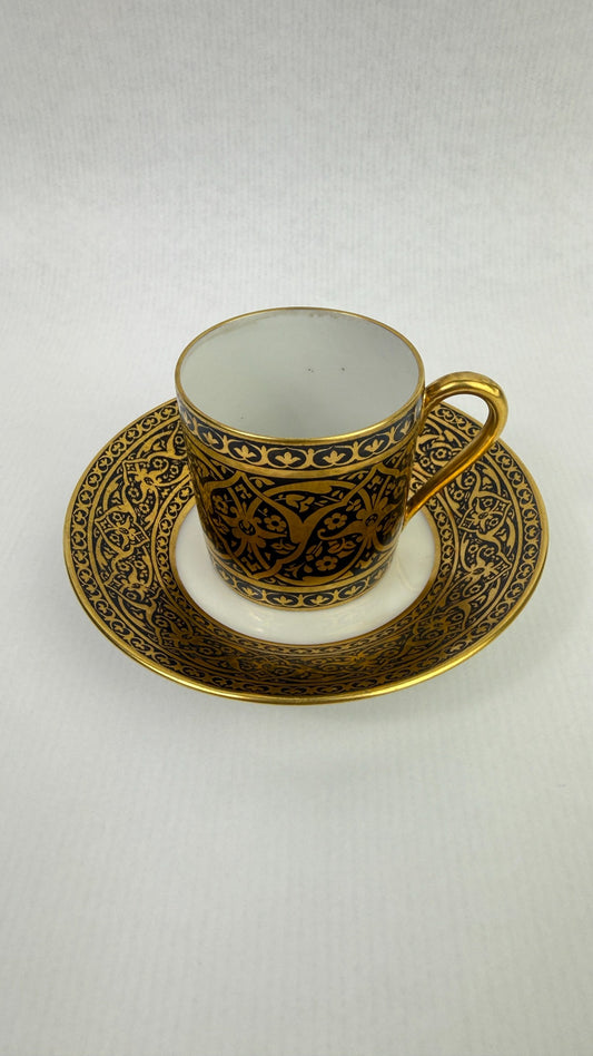 Tasse et soucoupe F. Legrand & Cie Limoges, photographie 2