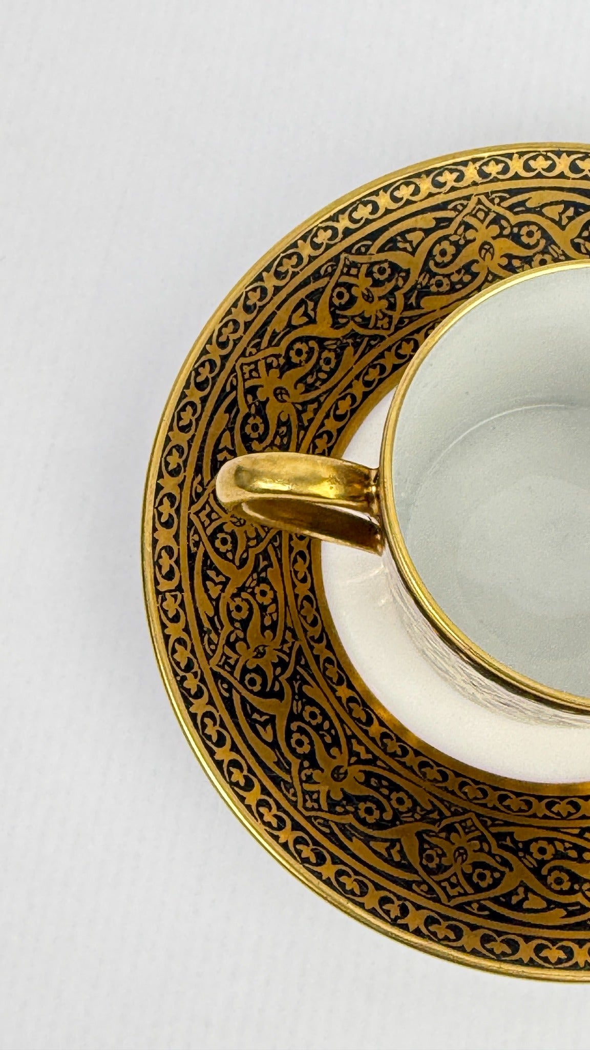 Tasse et soucoupe F. Legrand & Cie Limoges, photographie 4